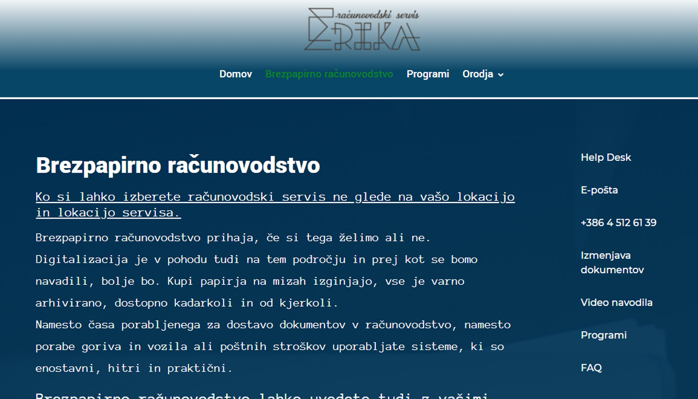 Računovodski servis Erika – Škofja Loka