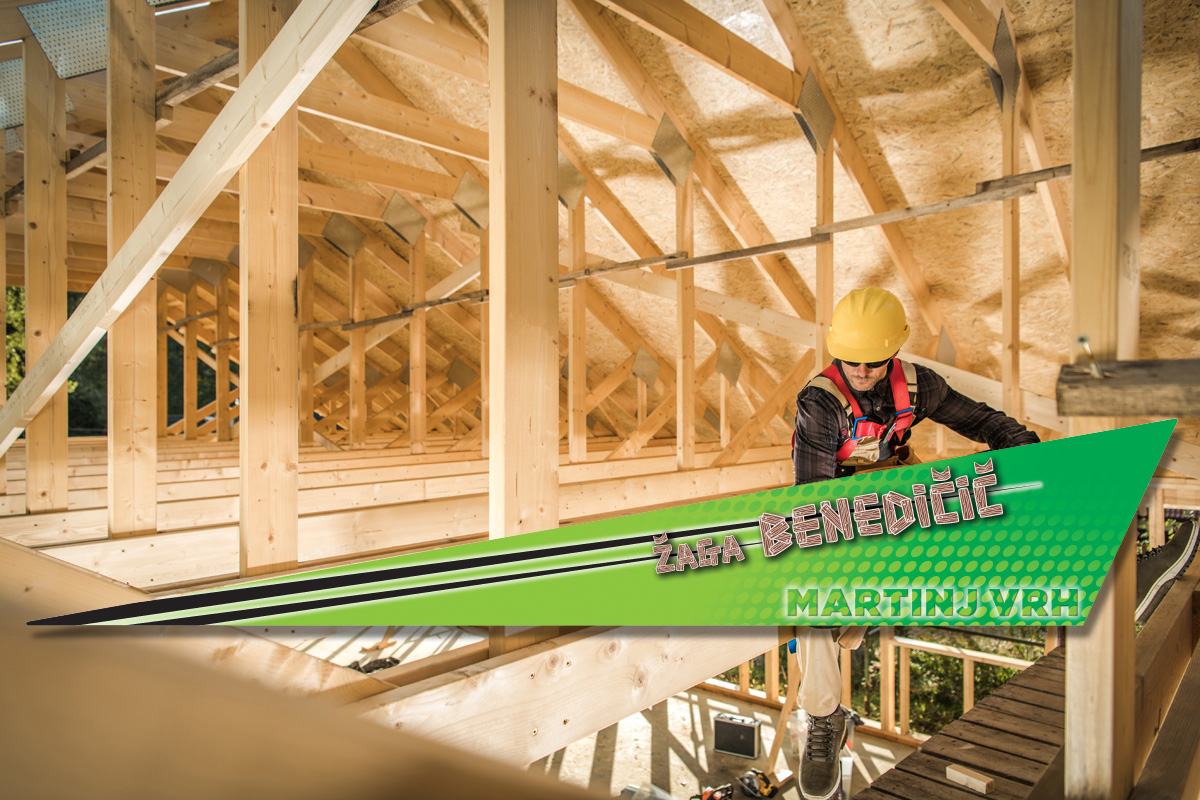 LES ZA OSTREŠJE – Žaga Benedičič